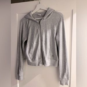 Aritzia TNA, waffle zip up